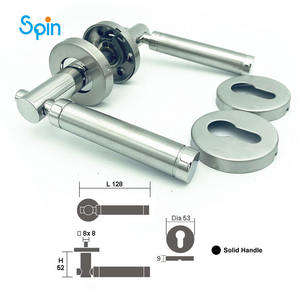 Serrure en alliage <span class=keywords><strong>de</strong></span> zinc moderne <span class=keywords><strong>de</strong></span> <span class=keywords><strong>poignée</strong></span> <span class=keywords><strong>de</strong></span> fenêtre, finition d'or blanc <span class=keywords><strong>de</strong></span> ton <span class=keywords><strong>de</strong></span> PVD deux - Product Image 4