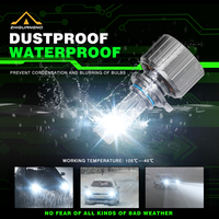 Nuevas Bombillas LED para Faros Delanteros de Coche 12V 6500K 9012 H11 H4 H7, Sin Errores Canbus, Alto Rendimiento, Refrigeración por Ventilador de Aluminio