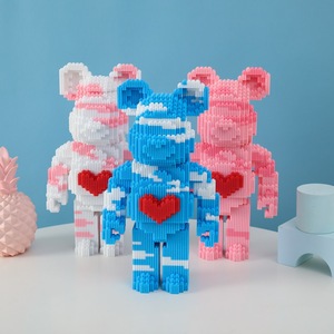 Nhà Máy Bán buôn nhỏ hạt khối phim hoạt hình câu đố lắp ráp trẻ em của món quà đồ chơi - Product Image 5