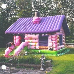 Inflatable Enchanted Cottage petty bouncy castle in selling - Product Image 1