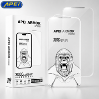 3D 28 °   Protection d'écran en verre trempé HD sans bordure, sans bords noirs, pour iPhone Duo 17 18 Pro Max 16 15 14 Plus 13