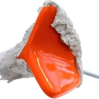 Mélangeur de silicone facile à nettoyer, accessoire agitateur réutilisable pour résine époxy, palette de mélange de peinture à tige hexagonale de 1/4 po pour projets de bricolage