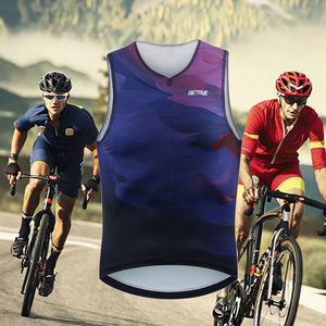 Personnalisé demi fermeture éclair maillot chemise de haute qualité loisirs cycliste à manches courtes vélo cyclisme maillot - Product Image 1