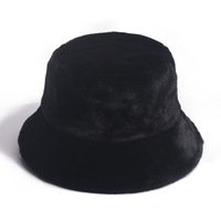 Chapeaux seau en fourrure personnalisés de haute qualité pour l'hiver, design en fourrure pelucheuse pour femmes et hommes