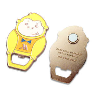 Fabricant d'aimants de réfrigérateur à Shenzhen, aimants de réfrigérateur en métal 2D personnalisés, aimants de réfrigérateur en émail doux, souvenirs touristiques de pays, aimants de réfrigérateur - Product Image 1