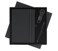 Venta caliente al por mayor personalizado A4 A5 planificador nota libro regalo conjunto diario organizador Cuaderno Diario con caja de regalo y bolígrafos