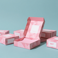 Haute quantité impression personnalisée carton ondulé cadeau papier Mailer boîte boîtes d'emballage pour nouvelle marque