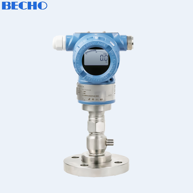 BECHO IP65 Single-flange Differential Pressure Level Transmitter; Single-crystal Silicon Shock-resistant