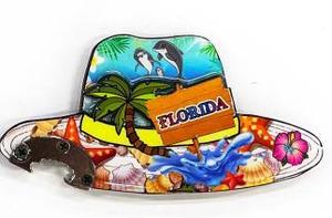 Imán de nevera y abridor de botellas de MDF personalizado con diseño de la costa de Florida, recuerdo de viaje Fengyi, decoración para el hogar - Product Image 2