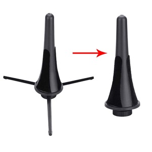 Support pour clarinette et oboe, <span class=keywords><strong>en</strong></span> <span class=keywords><strong>plastique</strong></span> noir et métal, pliable, avec trépied - Product Image 4