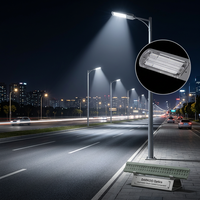 Lentille optique linéaire asymétrique à 110 degrés, directement de l'usine, pour éclairage public LED 30W, module d'extrusion, couvercle PC, économie d'énergie