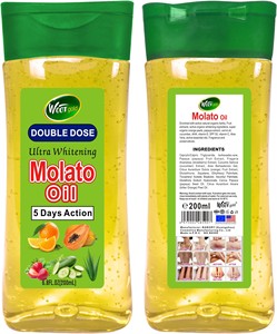 Vente flash - Huile de massage pour le corps <span class=keywords><strong>Veet</strong></span> Gold Double Dose Brightening Whitening Molato 200 ml - Product Image 2