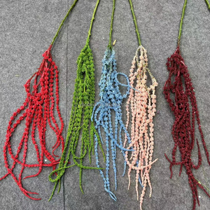 H253 Fiori Artificiali Pendenti all'Ingrosso, Simili a Lacrime d'Amore, Erba della Barba del Drago e Decorazioni Morbide per Matrimoni - Product Image 1