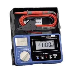 HIOKI IR4056-20 Digital Megohmmeter 1000V Insulation Resistance Tester (0.05% + 2) Accuracy 0~2000 <b>Range</b> for Vehicles IR4056-20 - Product Image 1