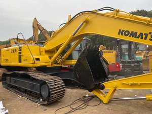 Excavatrice sur chenilles Pc200-8 d'occasion Offre Spéciale en bon état Les composants du noyau incluent la pompe à moteur - Product Image 3