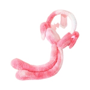 Novedosas Orejeras de Peluche con Orejas Móviles, Calentadores de Orejas Esponjosos para Niños, Lindas Cubiertas Ajustables para las Orejas - Product Image 5