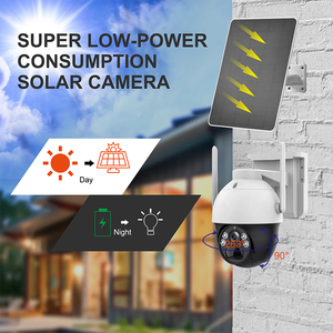 Hệ Thống <span class=keywords><strong>Camera</strong></span> An Ninh Năng Lượng Mặt Trời Wifi Ngoài Trời 3Mp <span class=keywords><strong>Camera</strong></span> 4G Mạng CCTV Không Dây Năng Lượng Mặt Trời - Product Image 2