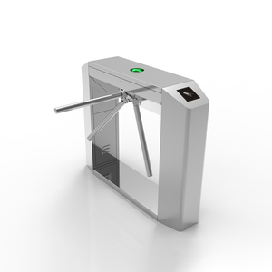 بوابات أمنية من بوسيني للتحكم في الدخول مع تقنية التعرف على الوجه وبطاقات RFID، بوابات دوارة ثلاثية الأرجل للسوبر ماركت ومحطات الحافلات - Product Image 1