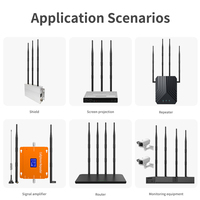 Antenne Wi-Fi externe sans fil haute qualité 8 dBi 2,4 GHz 3G 4G 5G LTE 600 MHz 960 MHz pour routeur Wi-Fi et communication