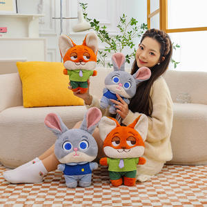Peluche Creativo de Zorro, Muñeco de Conejo de Zootopia, Compañero de Sueño <span class=keywords><strong>para</strong></span> Niños, Regalo Navideño <span class=keywords><strong>para</strong></span> Bebés - Product Image 4