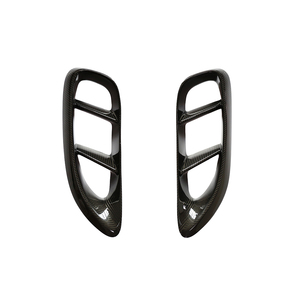 Rejillas de ventilación laterales de fibra de carbono de alta calidad KM, ajuste perfecto para Boxster/<span class=keywords><strong>Cayman</strong></span> 982 <span class=keywords><strong>GTS</strong></span>, mejora las piezas visuales del vehículo - Product Image 1