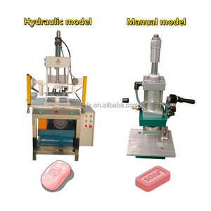 Xà phòng logo dập xà phòng stamper Máy ép hướng dẫn sử dụng + máy làm xà phòng nhỏ tự động - Product Image 2