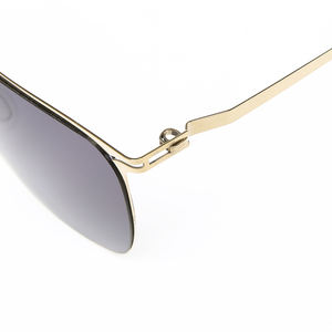 Lunettes de soleil pour hommes Brand Design Cool <span class=keywords><strong>2021</strong></span> Flat <span class=keywords><strong>Top</strong></span> Double Bridge - Product Image 5