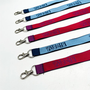 BSBH Longe en nylon porte-clés en polyester détachable <span class=keywords><strong>officiel</strong></span> et écologique avec logo tissé personnalisé - Product Image 5