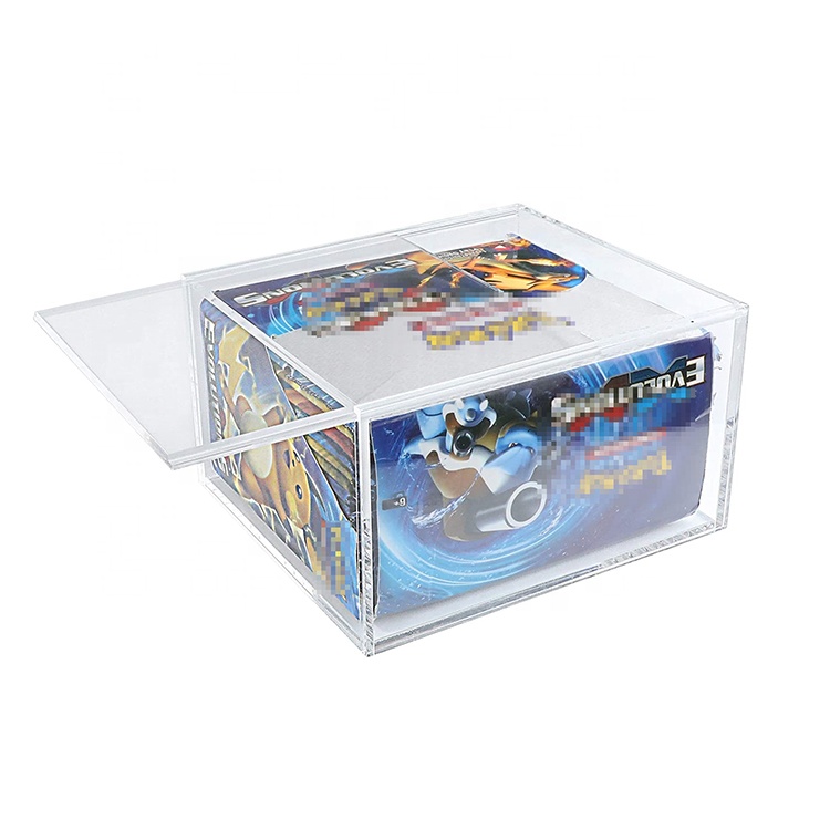 Pokemon Booster Box Acrylic Display Case - Premium Storage Pokemon Booster Box Acrylic Display Case - Premium Storage