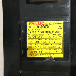 FANUC A06B-0143-B084 A06B-0143-B084 # Proveedor de piezas de repuesto para servomotores AC originales probados - Product Image 2