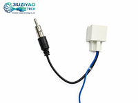 Faisceau de câblage de navigation pour autoradio compatible avec Toyota (configuration basse) – Câble adaptateur d'alimentation avec prises AUX et RCA pour caméra