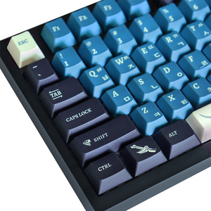 คีย์บอร์ดลายเชอร์รี่ PBT 129คีย์สำหรับ GH60/GK61/GK64/84/87/96/104/108ปรับแต่งสไตล์เกาหลี - Product Image 3