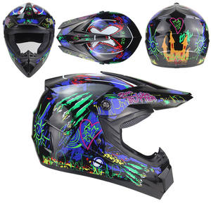 ZoomLon vente en gros d'usine coloré coupe-vent casque de <span class=keywords><strong>moto</strong></span> de course Casco Motocross casque tout-terrain ABS matériel OEM ODM - Product Image 5