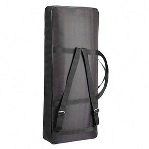 Estuche acolchado negro para teclado de piano electrónico portátil de 61 notas, fabricado por BSCI. - Product Image 3