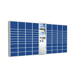 ตู้รับพัสดุอัจฉริยะแบบสั่งทำพิเศษ พร้อมหน้าจอสัมผัสระบบแอนดรอยด์ ควบคุมผ่าน WiFi สำหรับ<span class=keywords><strong>รับ</strong></span>พัสดุด้วยตนเอง เหมาะสำห<span class=keywords><strong>รับ</strong></span>บริษัทขนส่งและไปรษณีย์ - Product Image 1