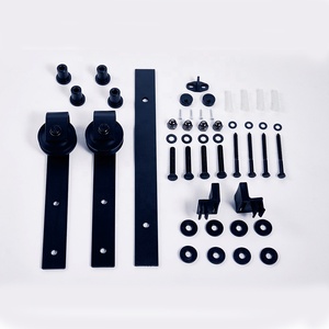 Hiện đại mạnh mẽ đường sắt treo trượt theo dõi Barn <span class=keywords><strong>Door</strong></span> phần cứng trượt Barn <span class=keywords><strong>Door</strong></span> Con lăn Bộ - Product Image 3