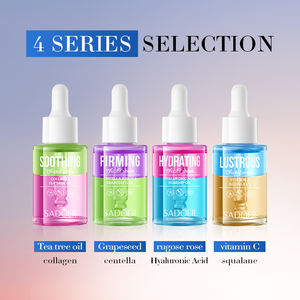 핫 세일 도매 SADOER 히알루론산 로즈 이중층 진정 미백 보습 에센스 수분 공급 스킨케어 세럼 - Product Image 5