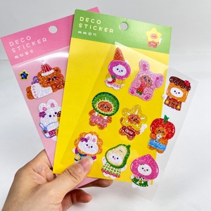 Tùy Chỉnh Hàn Quốc Thẻ Trang Trí Nụ Hôn Cắt Chết Cắt A5 A6 Kế Hoạch Văn Phòng Phẩm Tùy Chỉnh Sticker Sheets - Product Image 2