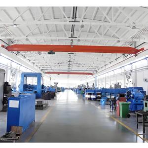 10 tấn điện dầm đơn trên không cần cẩu hạng nặng LD loại cần cẩu với điều khiển PLC cho các xưởng xây dựng Châu Âu - Product Image 6