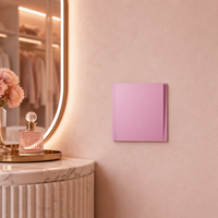 Prise murale avec interrupteur, Europe 16A 250V, en plastique, grand bouton, bornes à connexion rapide, design moderne et luxueux, usage domestique, IP20