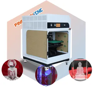 3d Laser Glass Engraved Engraving Inner Crystal Cube Printing Machine Make Gift Cristal Factory For Crystal Sale