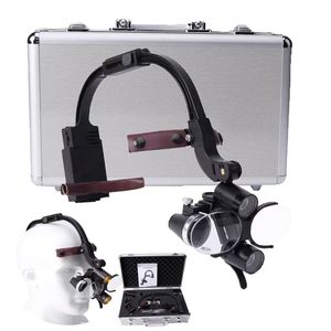 Loupes dentaires avec éclairage LED, grossissement 2,5X 3,5X, <span class=keywords><strong>lunettes</strong></span> grossissantes professionnelles pour dentistes - Product Image 5