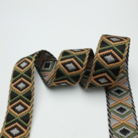 Ruban tissé en chevrons industriel résistant aux UV en polyester et nylon pour la gestion des câbles, les gaines de câbles, robuste