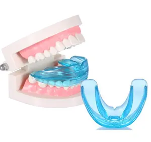 Grote promotie orthodontische retainer orthodontische buck tanden boksen bretels comfortabele EVA tanden trainer