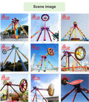 Manèges de parc d'attractions : Grand Pendule Rotatif Extérieur, Attraction Extrêmement Attrayante et Époustouflante, Grand Frisbee Rotatif, à Vendre