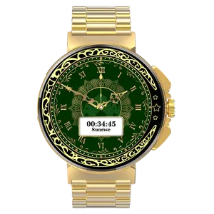 SKMEI Custom new muslim qibla azan prayer time alfajr S246 islamic adhan al harameen wasserdicht luxury smart watch for men