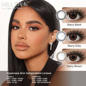 <span class=keywords><strong>Lentilles</strong></span> <span class=keywords><strong>de</strong></span> <span class=keywords><strong>contact</strong></span> toriques Mill Creek en gros pour l'hypermétropie, <span class=keywords><strong>astigmatisme</strong></span> et presbytie – Puissance personnalisée - Product Image 1