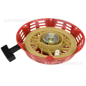 Démarreur manuel Zhenrui pour générateur GX390, griffe en plastique rouge et fer, pour Honda GX120 GX160 GX200, entretien et réparation - Product Image 1