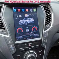 Autoradio Android 13 2DIN avec GPS, DSP, écran OLED, processeur Quad Core, connexion sans fil intégrée, pour Santa Fe 2013-2017, garantie 1 an