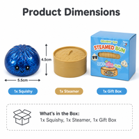 Jouets Mochi Squishy Personnalisés en Gros, Jouets à Presser Kawaii en Forme de Boule, Cadeaux Anti-Stress pour Événements d'Entreprise, Jouets Sensoriels Souples en TPR